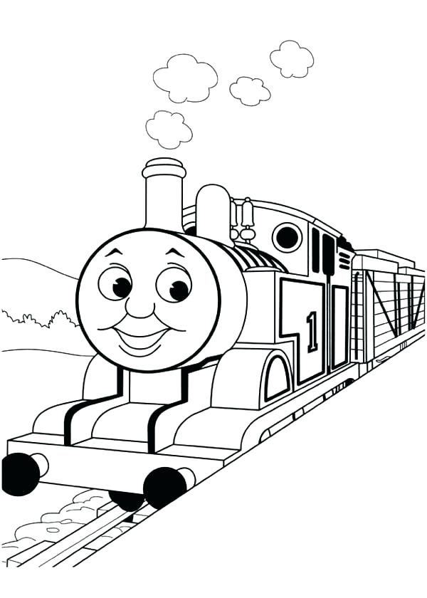 600x840 Thomas Friends Coloring Pages The Train Coloring Pages