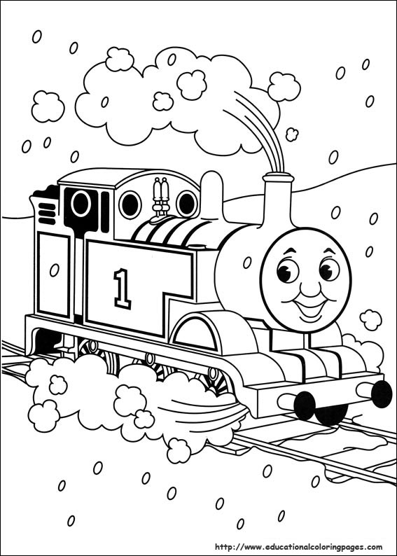 567x794 Thomas Friends Coloring Pages