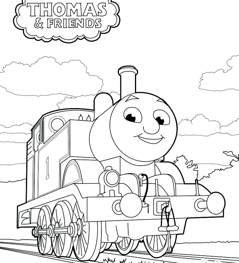 820x900 Free Thomas Coloring Pages And Friends Coloring Page Free