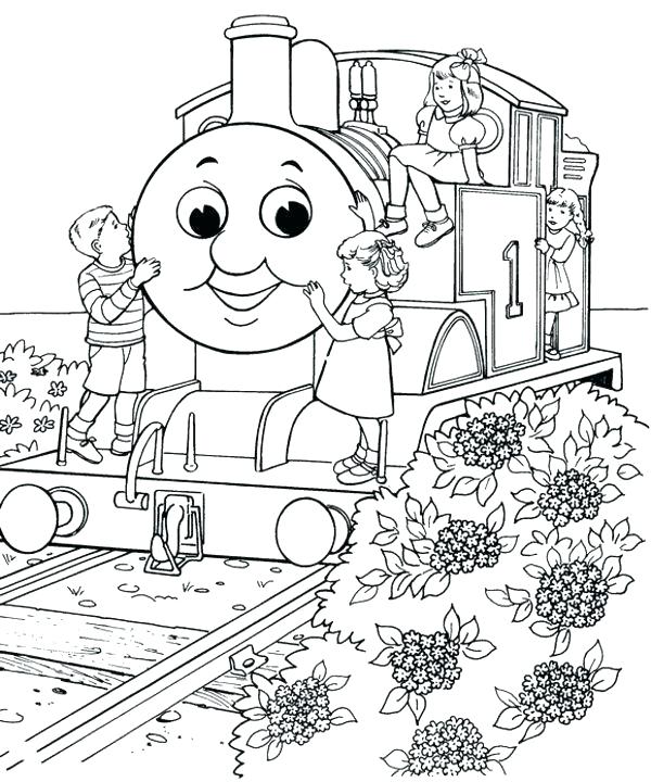 600x720 Thomas Coloring Pages Coloring Pages Free Train Coloring Pages