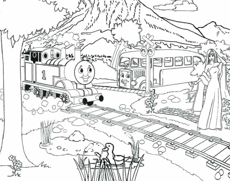 786x619 Thomas Friends Coloring Plus Friends Coloring Thomas