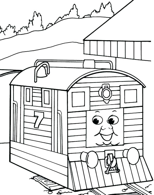 633x800 Thomas Train Coloring Pages Train Coloring Book Also The Train