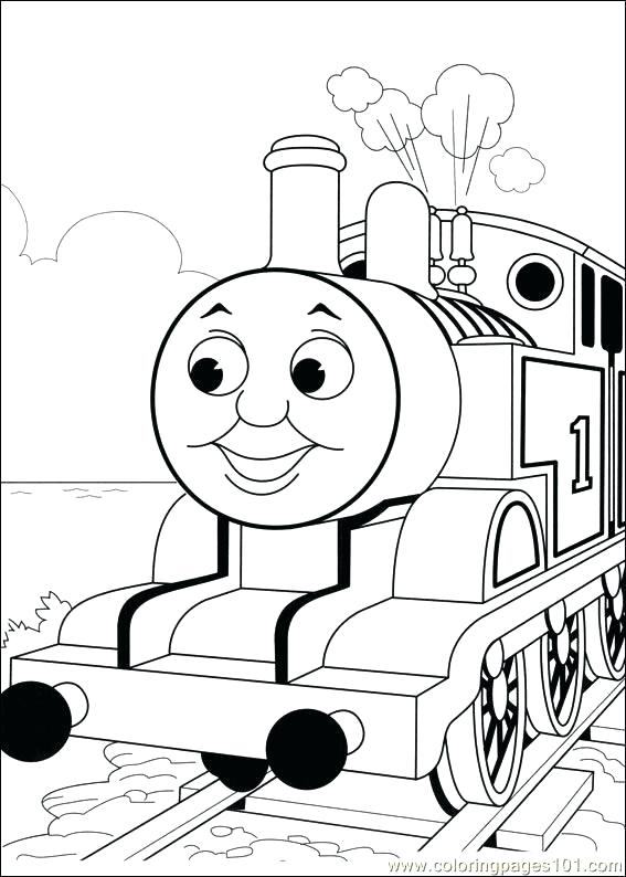 567x794 Thomas Coloring Pages Printable Printable The Train Coloring Pages