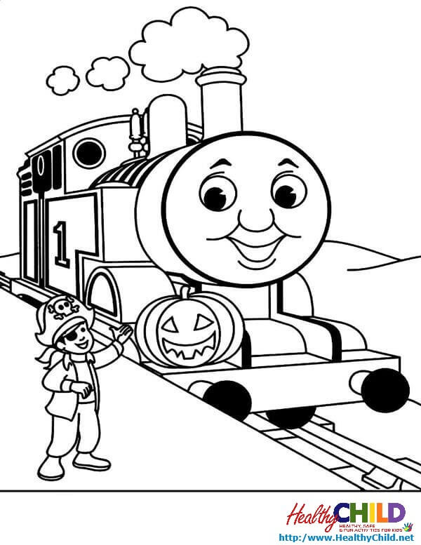 600x777 Thomas Tank Images Colouring Pages