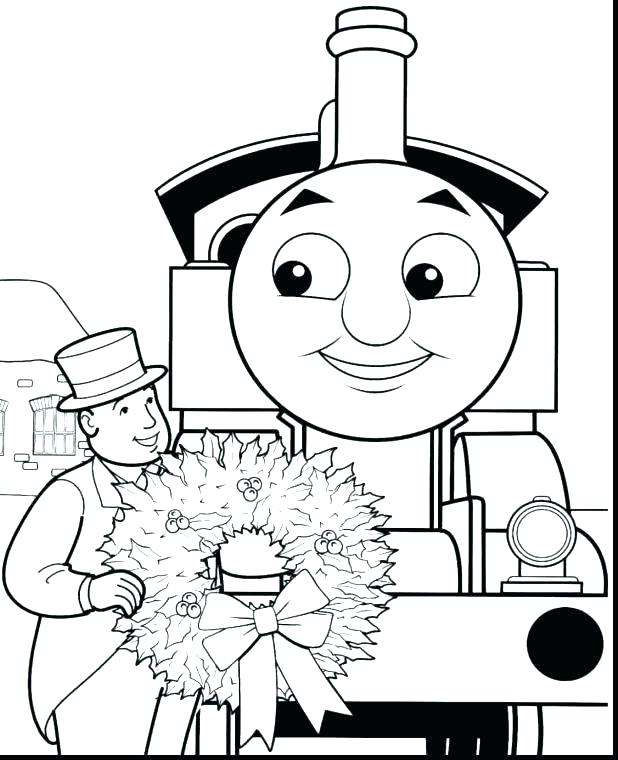 618x760 Thomas Coloring Pages Printable The Tank Engine Coloring Book