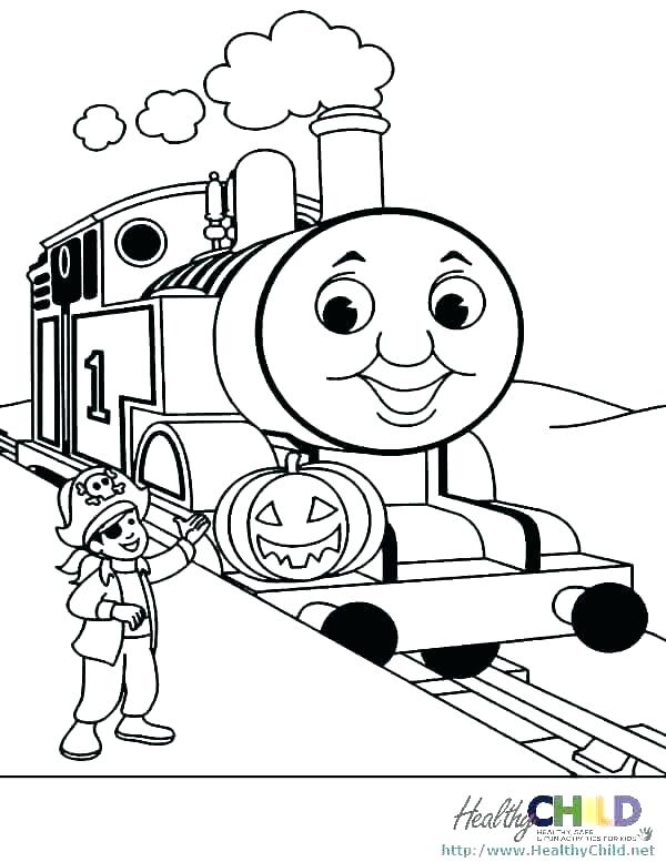 600x777 Thomas The Train Coloring Book