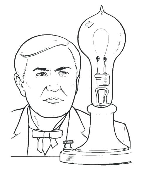 508x622 Thomas Edison Coloring Page Train Coloring Book Plus Fresh