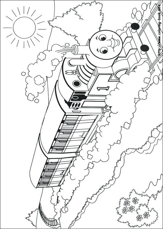 567x794 The Train Coloring Book Party Favor Kids Coloring Train