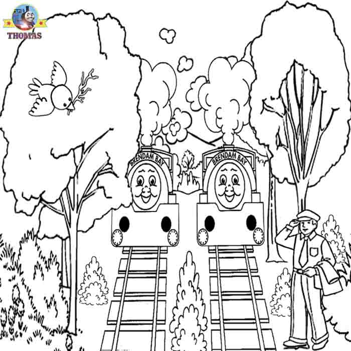 700x700 Printable Thomas The Train Coloring Pages Many Interesting Cliparts