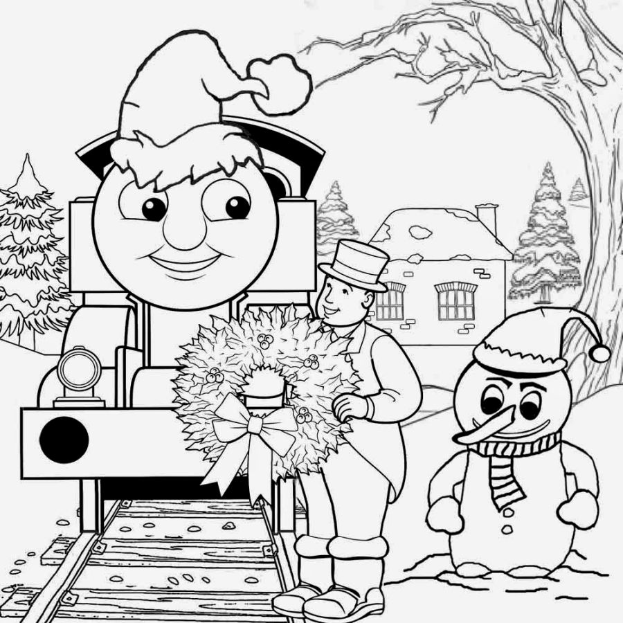 900x900 Colorful Making Friends Coloring Pages Thomas Book The Train