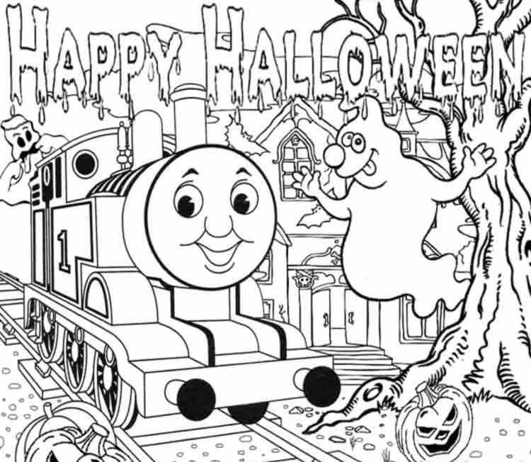 750x652 Thomas The Train Coloring Pages Free Cartoons Coloring