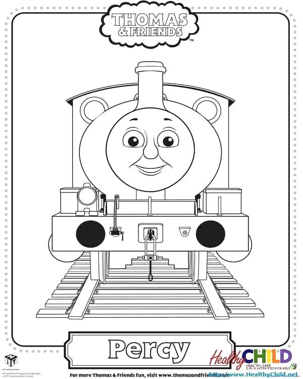 600x750 Thomas Tank Engine Christmas Coloring Pages