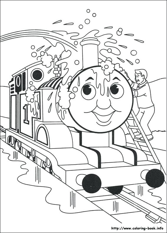 567x794 Thomas The Tank Engine Coloring