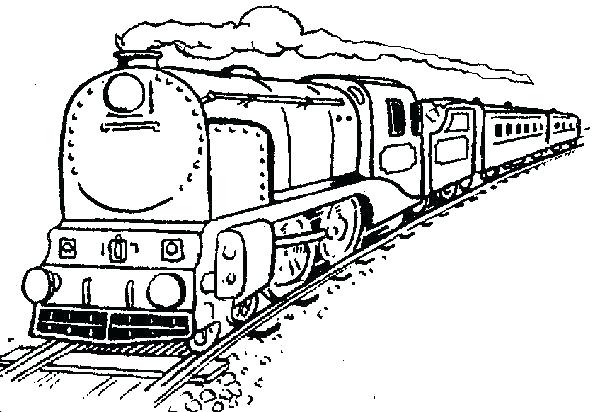 600x412 Free Train Coloring Pages Coloring Pictures Of Trains Train Free