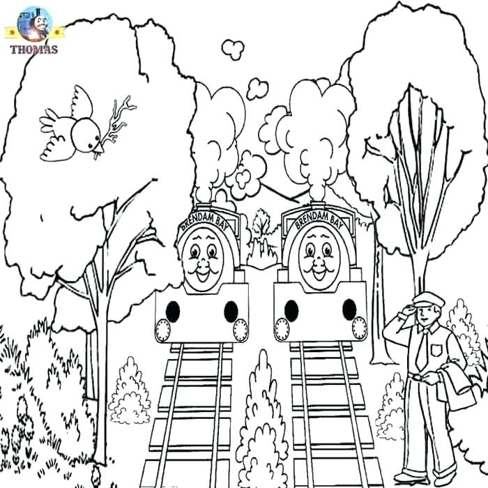 700x700 Thomas The Tank Coloring Pages