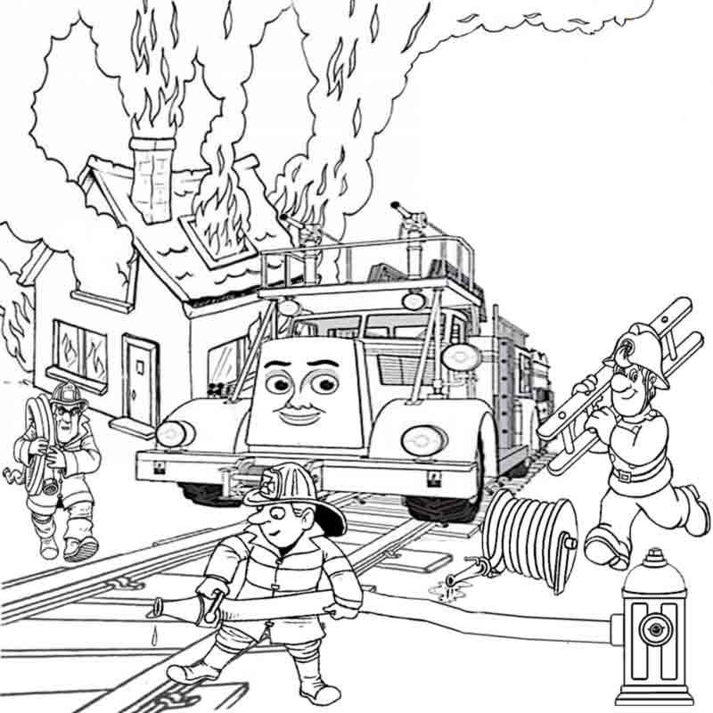 800x800 Thomas The Train Coloring Pages