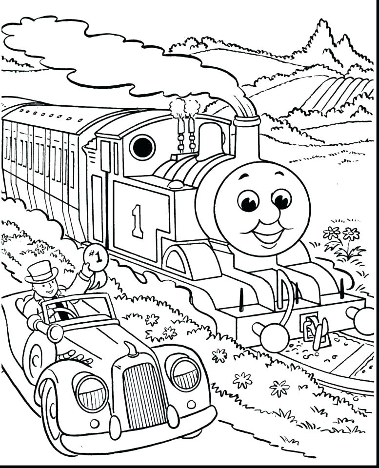 777x960 Thomas The Train Coloring Thomas The Tank Engine Coloring Games