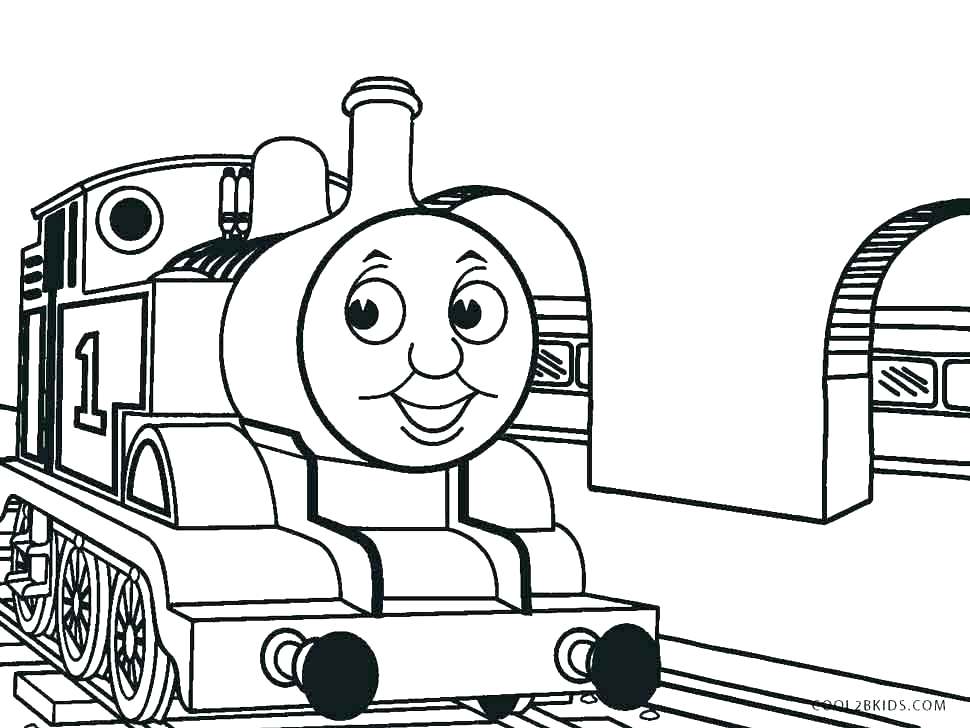 970x728 Thomas The Train Printable Coloring Pages Free Printable The Train