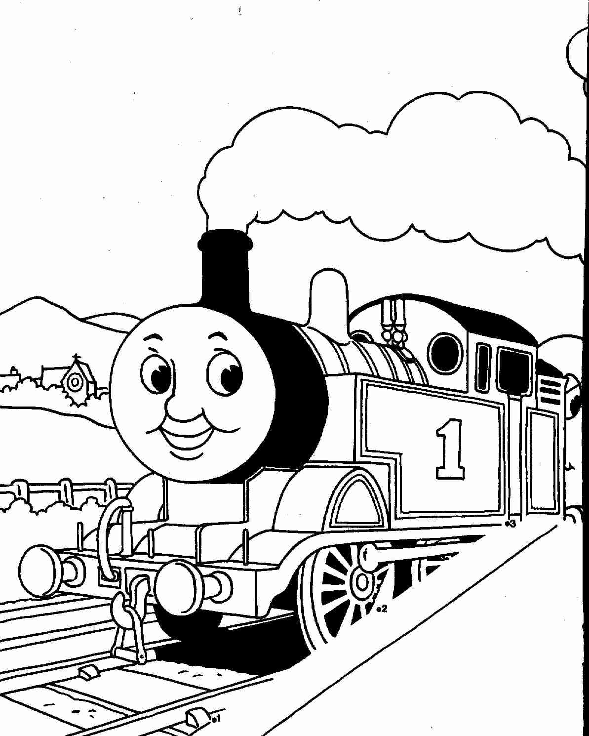 1193x1490 Spencer And Gordon Halloween Thomas The Train Coloring Pages