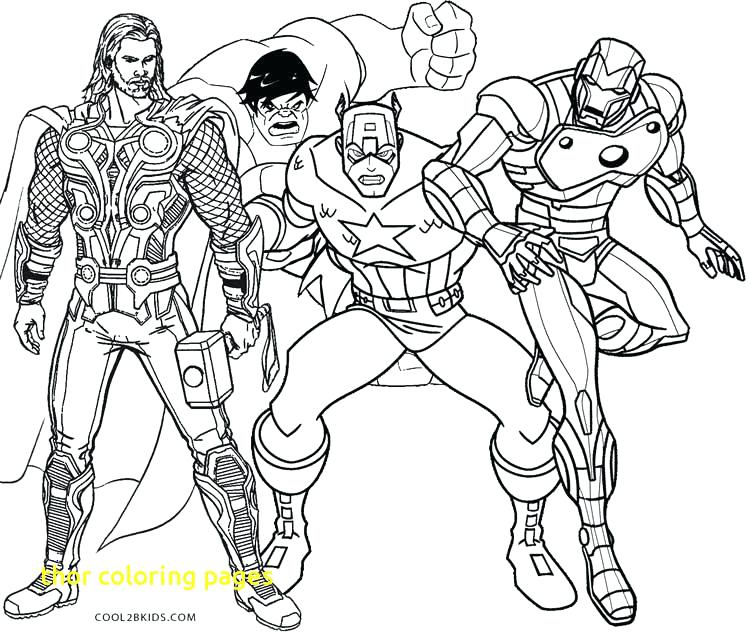750x633 Thor Coloring Page Coloring Pages With Printable Coloring Pages