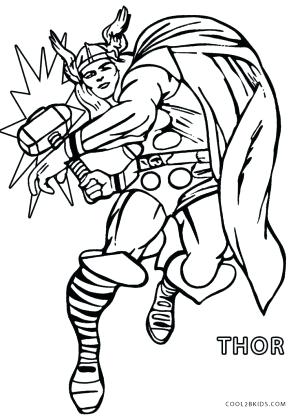 300x417 Thor Coloring Pages Printable Coloring Pages For Kids In Coloring