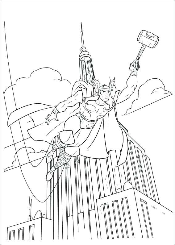 567x794 Coloring Pages Thor Coloring Pages To Print Coloring Pages