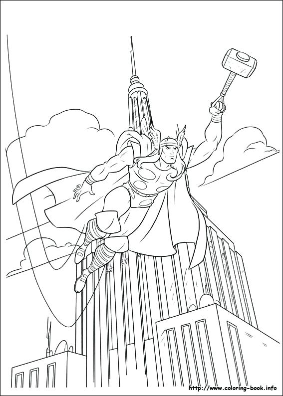 567x794 Kids N Coloring Pages Of Coloring Pages Thor Hammer Coloring Sheet
