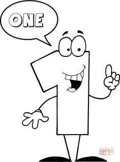 236x319 Printable Number Three Coloring Page