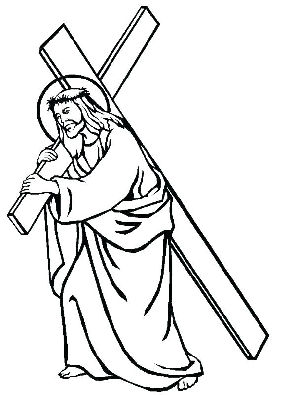600x800 Cross Coloring Pages To Print Crosses Coloring Pages Best Crosses