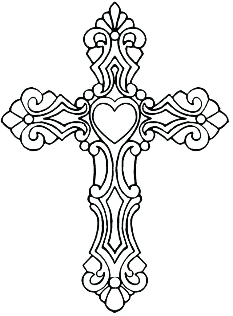 757x1024 Coloring Pages Of Crosses Coloring Pages Crosses Coloring Pages