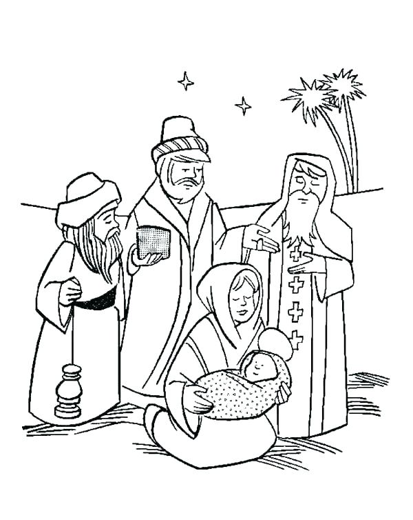 600x754 La Kings Coloring Pages Three Wise Men Coloring Pages La La Kings