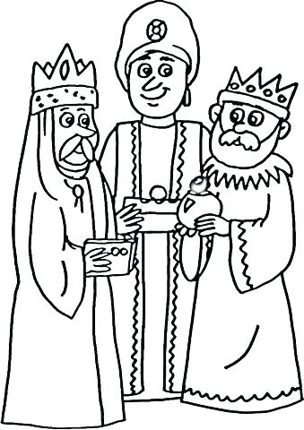 339x480 Three Wise Men Coloring Page Three Kings Coloring Pages Wise Men
