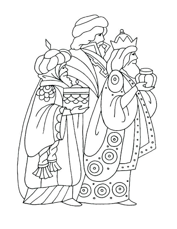 600x776 Wise Men Coloring Pages King Coloring Pages Three Kings Coloring