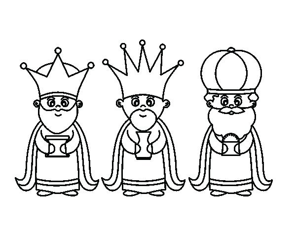 600x470 Three Kings Day Coloring Pages Professional