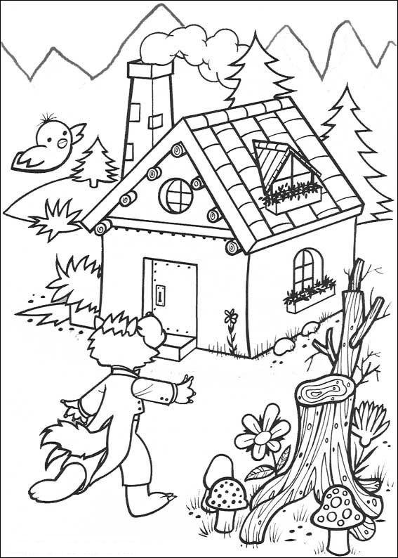 Three Little Pigs Coloring Pages at GetDrawings | Free download