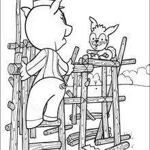 220x220 Three Little Pigs Coloring Pages