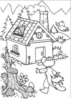236x334 Three Little Pigs Coloring Pages Free Disney Printables