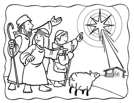 564x435 Printable Nativity Coloring Pages Three Wise Men Coloring Pages