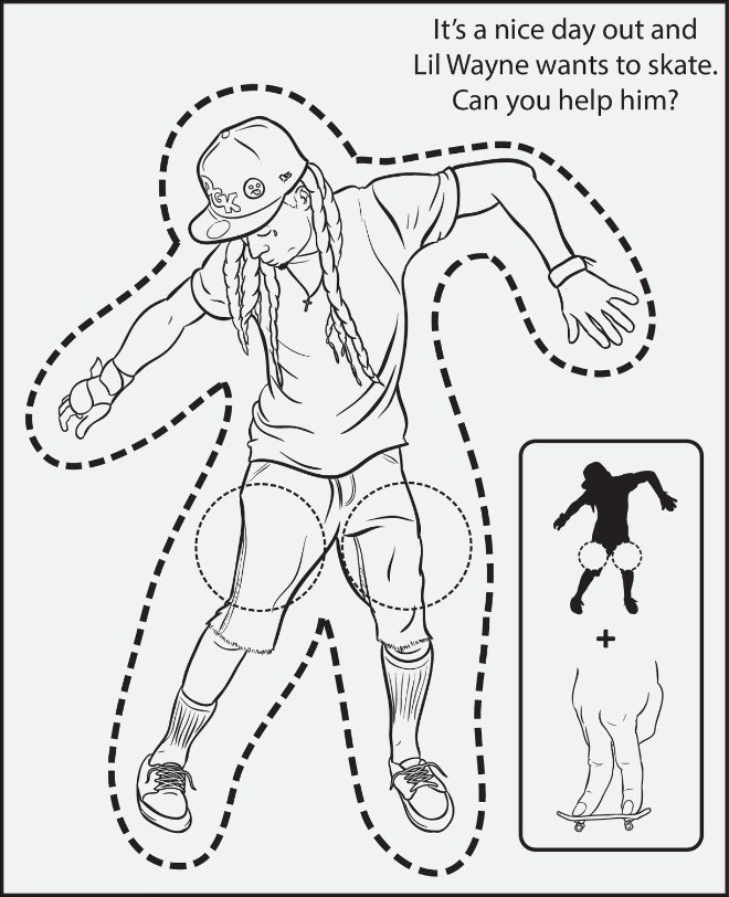 660x812 Rap Coloring Activity Book