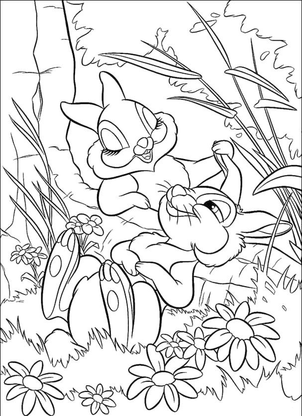 607x834 Loving Thumper Coloring Pages