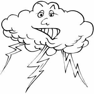 300x300 Lightning Coloring Pages Lightning, Library Ideas