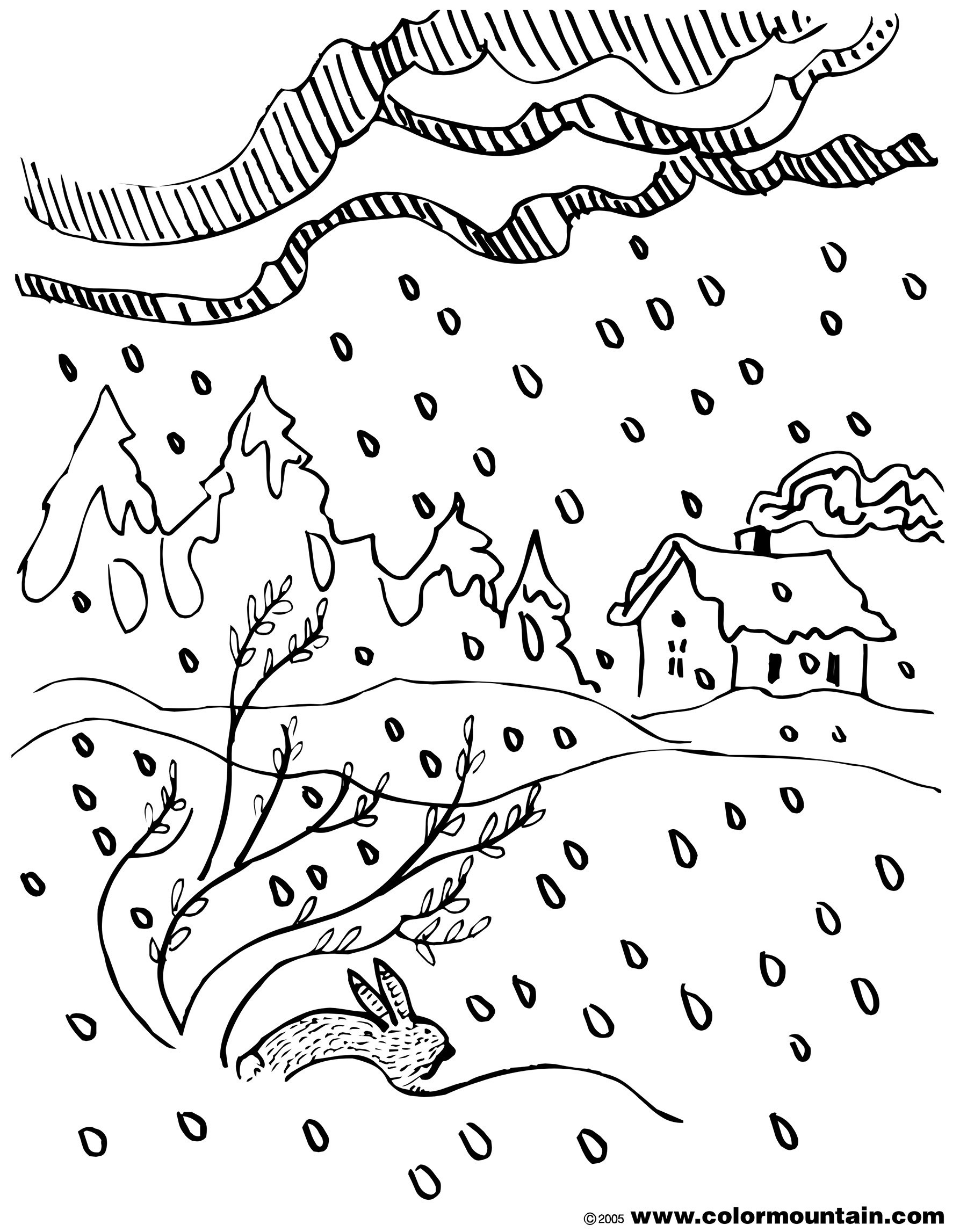 1800x2294 Mountain Coloring Page Unique Winter Storm Sheet Create