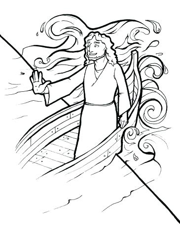 365x480 Storm Coloring Pages Creative Coloring Page Calms The Storm Free