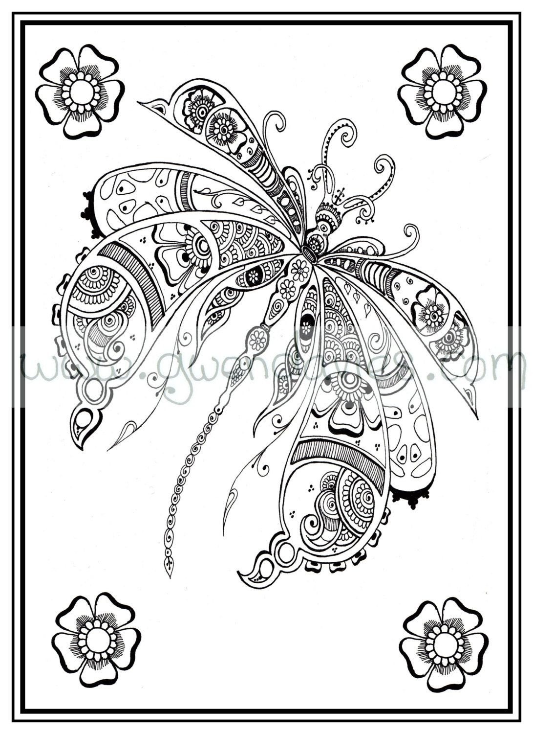 1091x1500 Just Arrived Dragonfly Pictures To Colour Free Colouring Pages