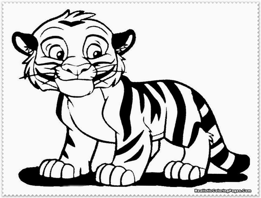 1066x810 Tiger Coloring Pages The Sun Flower Pages