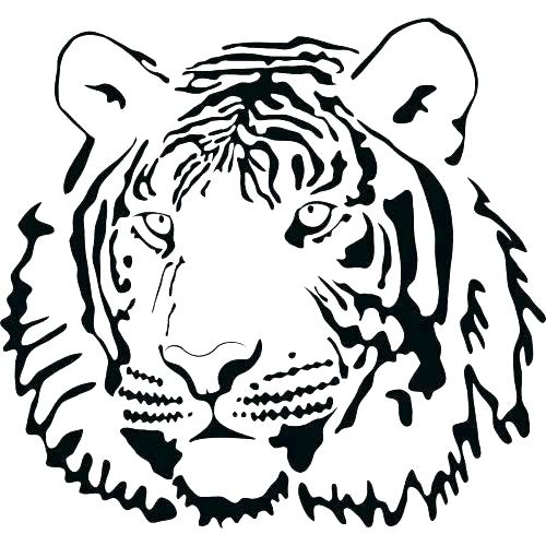 500x500 Coloring Pages Of Tigers Coloring Pages Coloring Pages Tiger