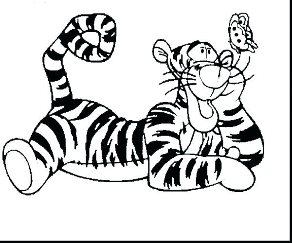 600x500 Tiger Face Coloring Page Coloring Tiger Tiger Coloring Pages