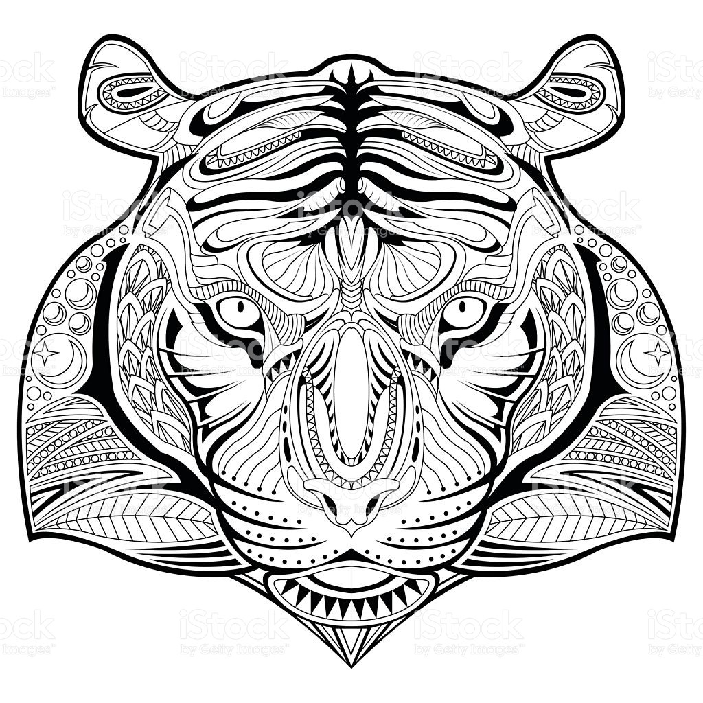 1024x1024 Tiger Tank Coloring Pages Best Of Tiger Face Coloring Page Funny