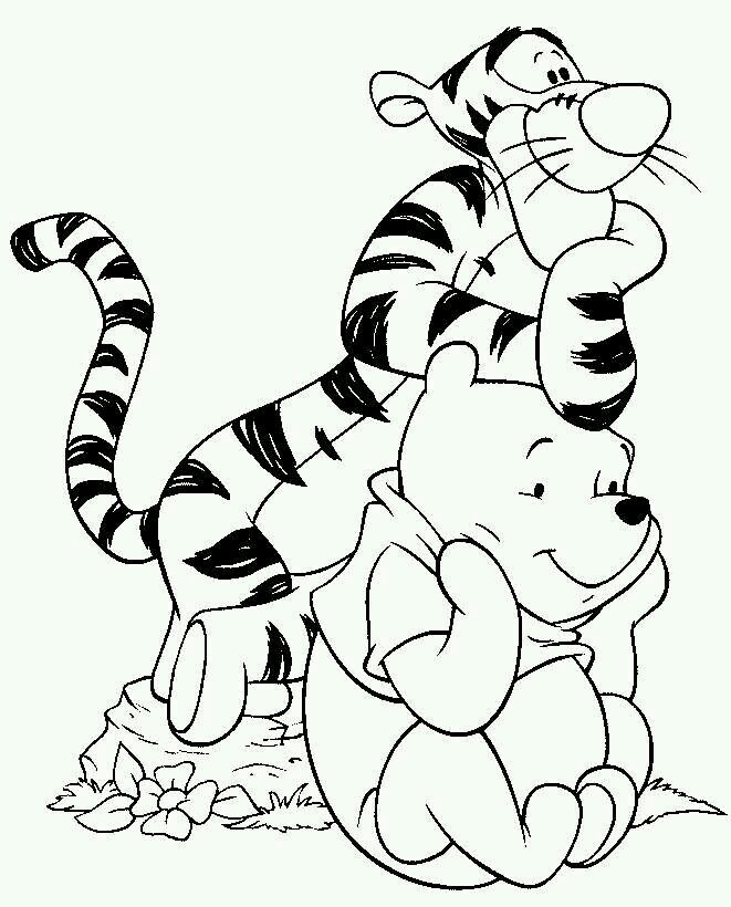 661x820 My Friends Tigger And Pooh Coloring Pages Pin Kimberly Lingle