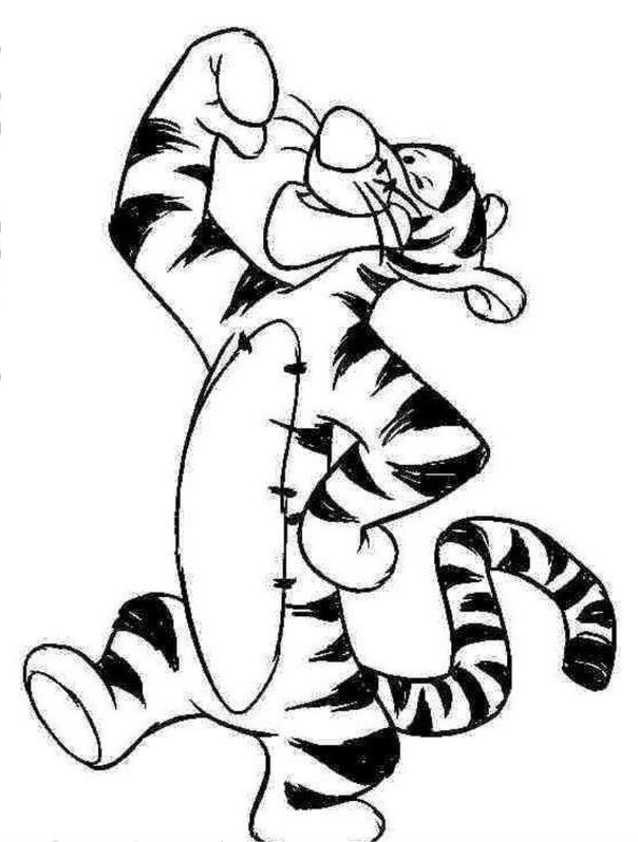 900x1188 Tigger From Winnie The Pooh Coloring Pages